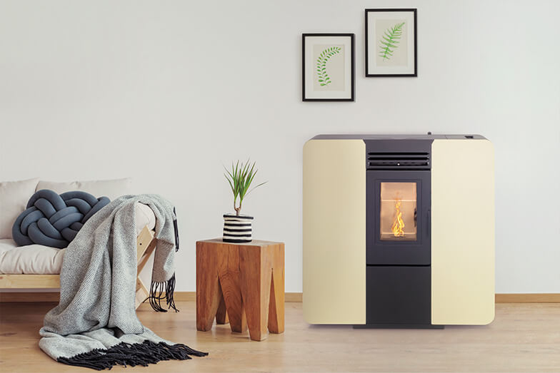 ducted pellet stoves - ortigara